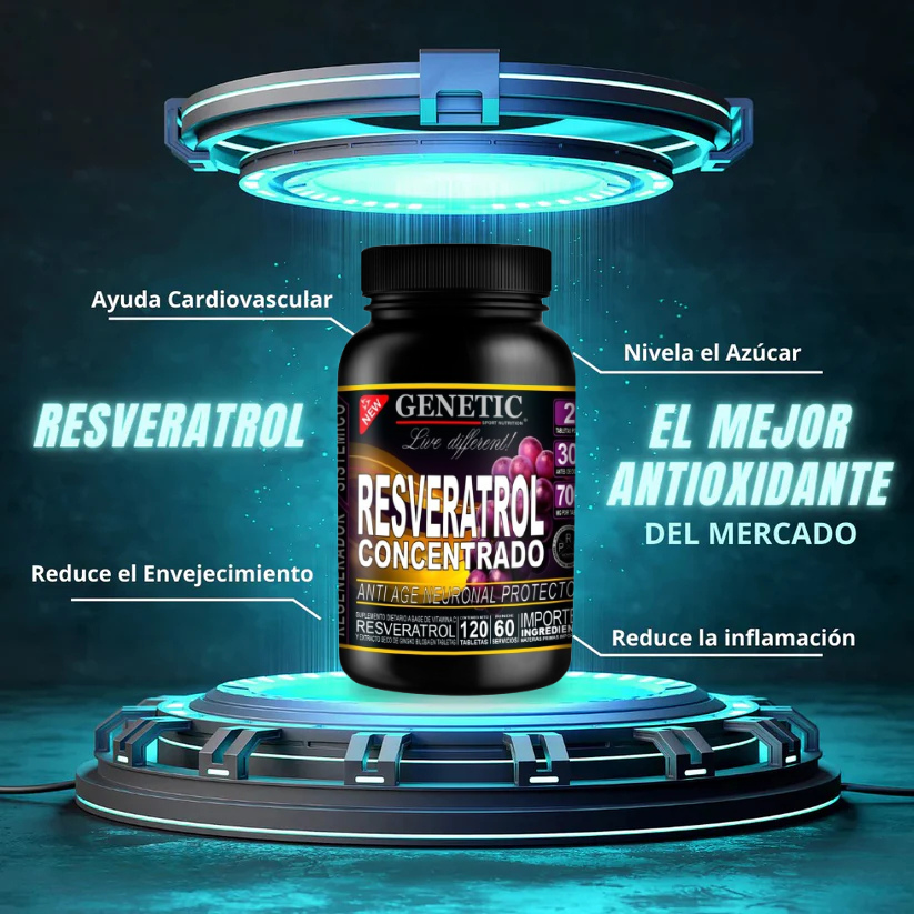 RESVERATROL 60 Cápsulas