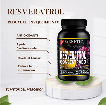 RESVERATROL 60 Cápsulas